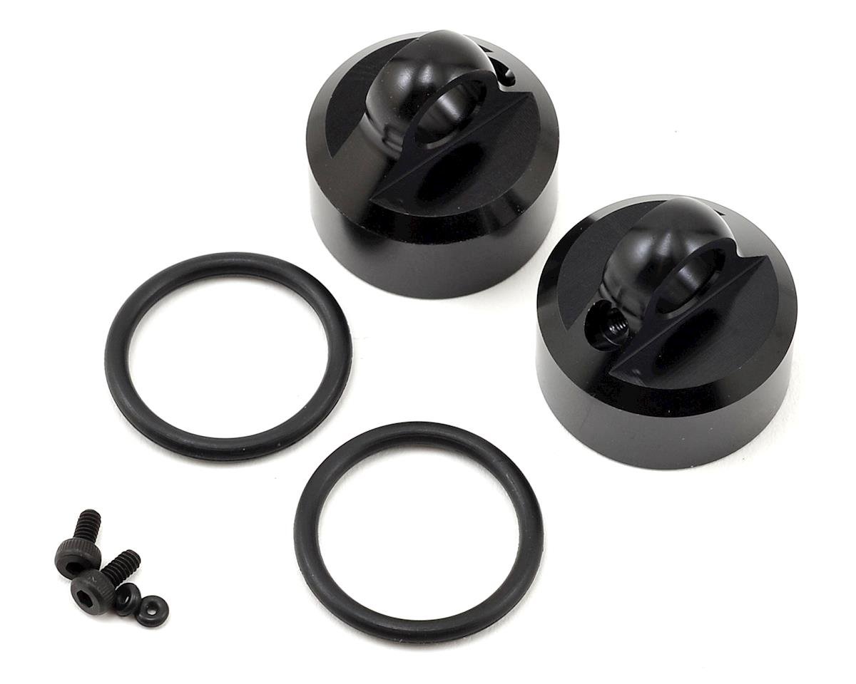 TKR8702 - Tekno RC Aluminum Shock Caps (2) (Emulsion/Vented/Non-Vented) image 0
