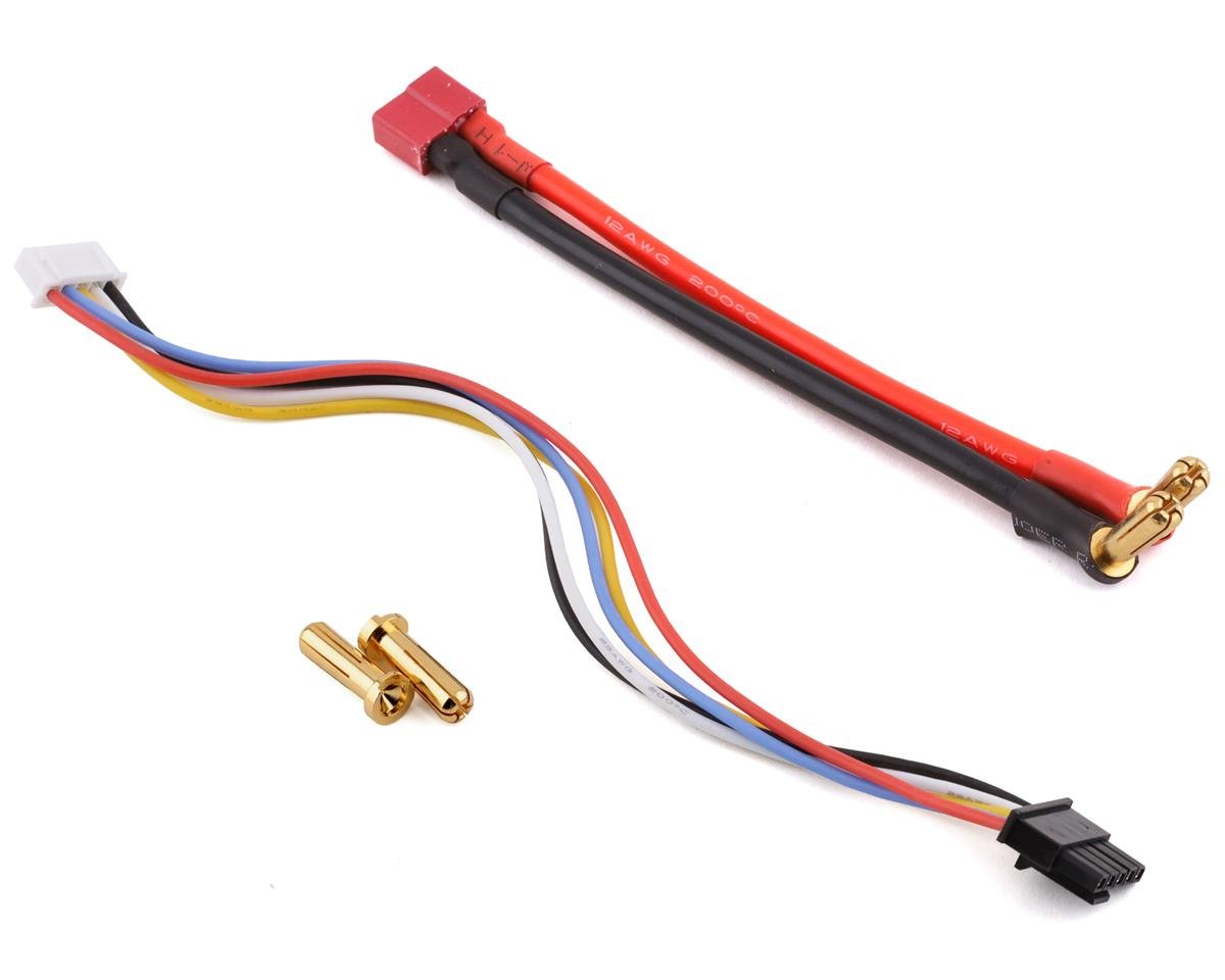Gens Ace 4s LiHV LiPo Battery 130C w/5mm Bullets & T-Style Adapter (15.2V/7500mA image 1