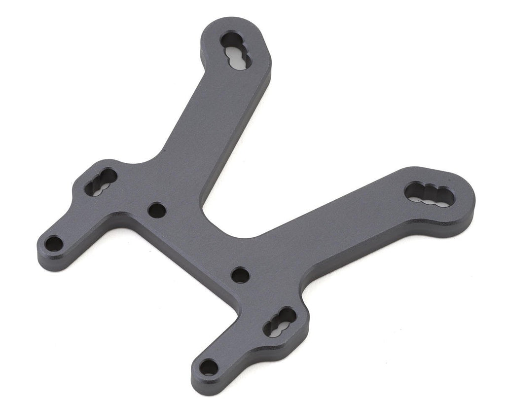 TKR9268E - Tekno RC NB48 2.0 Aluminum Split Front Shock Tower (Gunmetal) image 0