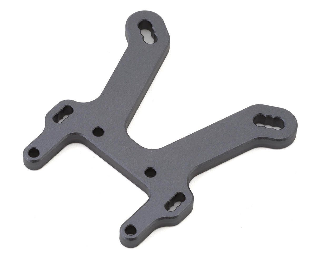 TKR9268E - Tekno RC NB48 2.0 Aluminum Split Front Shock Tower (Gunmetal) image 0