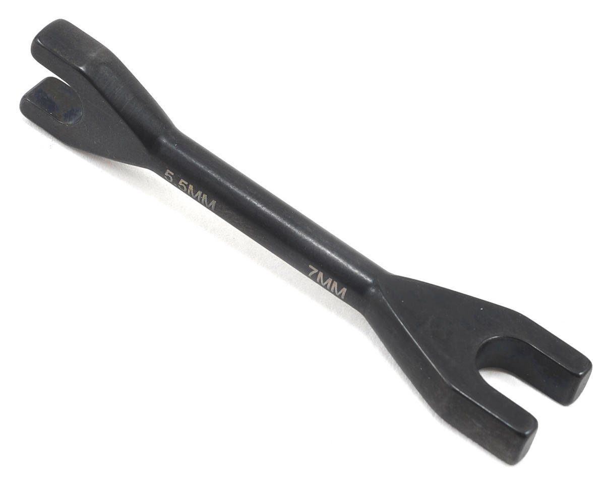 TKR1119 - Tekno RC Hardened Steel Turnbuckle Wrench (5.5mm & 7mm) image 0