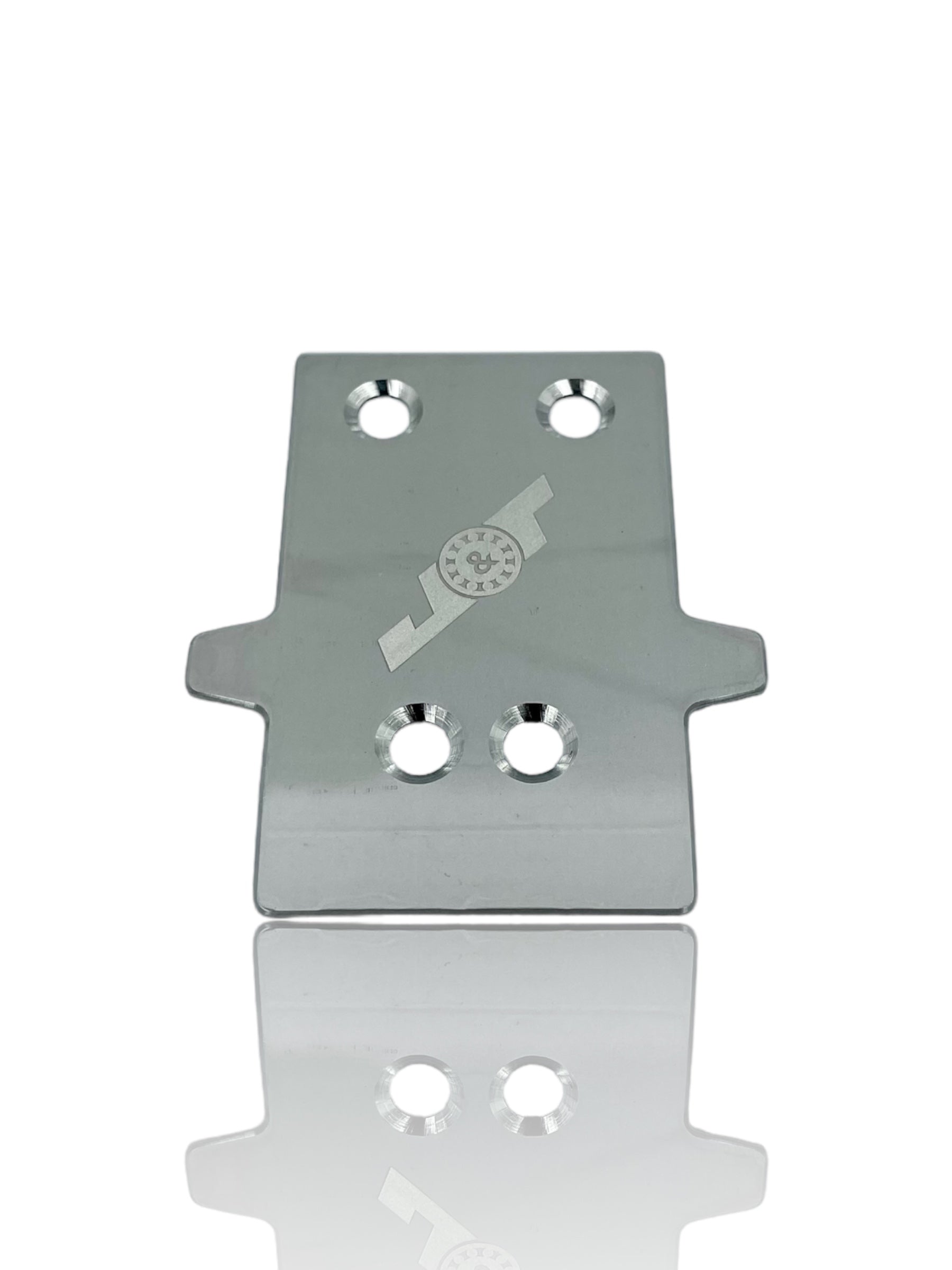 J&T Tekno NB48/EB48 2.2, 2.1 Stainless Skid Plate Front image 0
