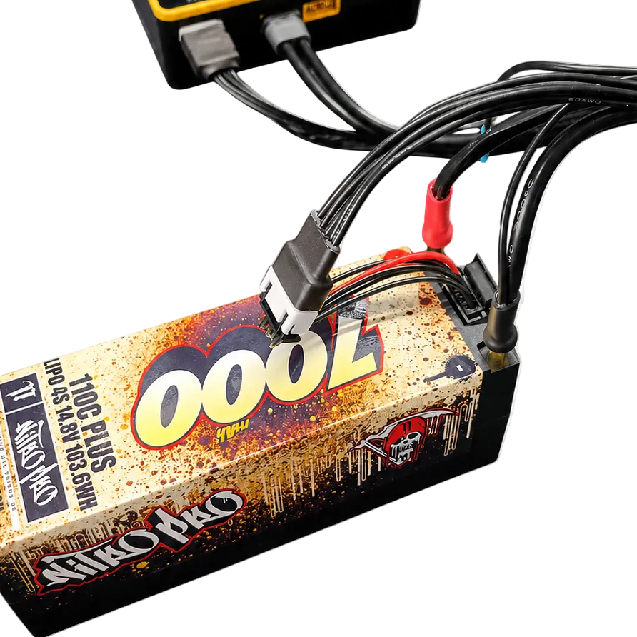 N2RC 4/5mm Bullet 2S/4S Combo Charge Lead XT60 or XT90