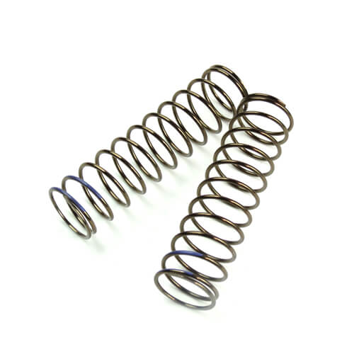 TKR8776 – LF Shock Spring Set (rear, 1.6×12.2, 3.37lb/in, 85mm, purple)