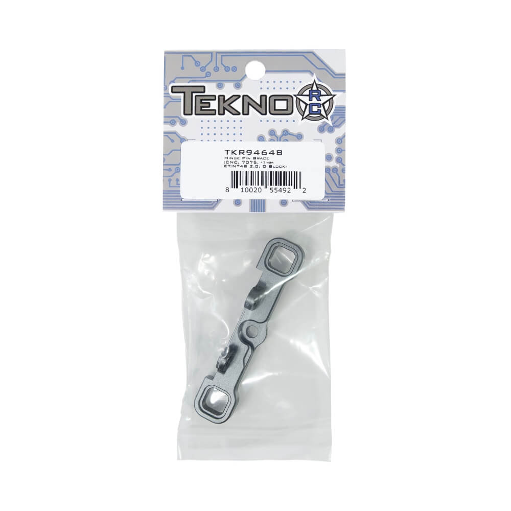 TKR9464B – Hinge Pin Brace (CNC, 7075, -1mm, ET/NT48 2.2, D Block)