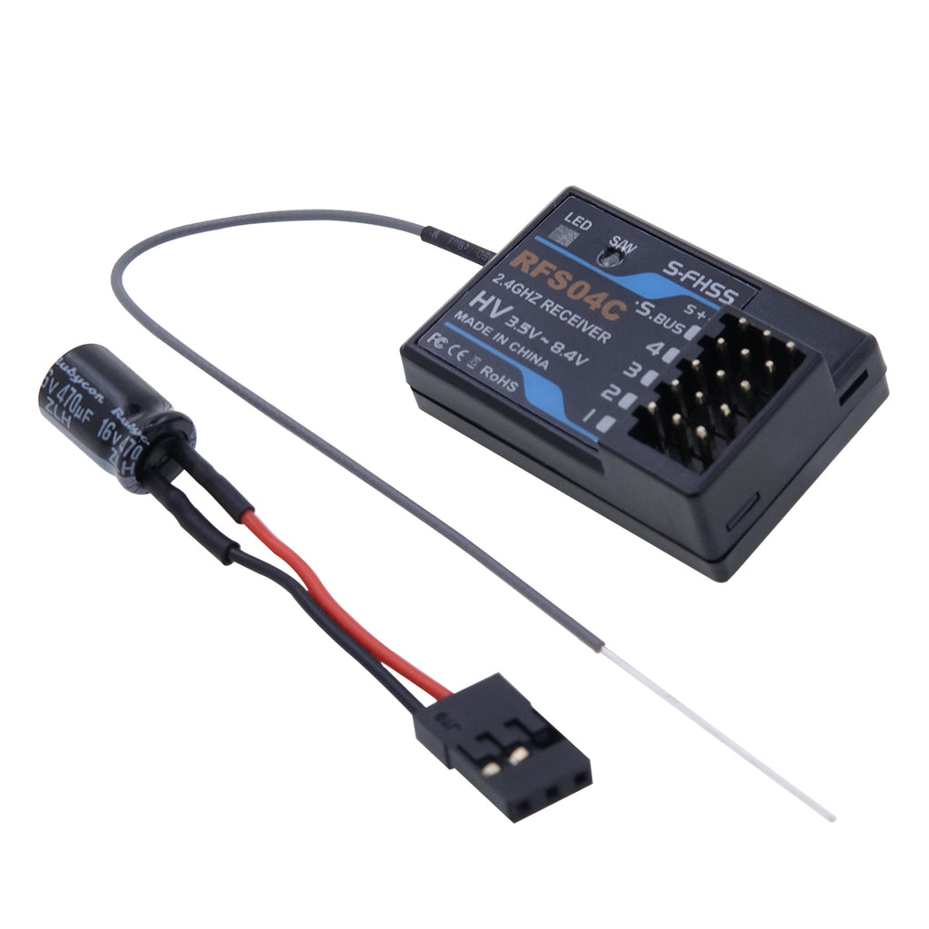 RFS04C 2.4G S-FHSS Compatible 4CH and SBUS RC Receiver Module
