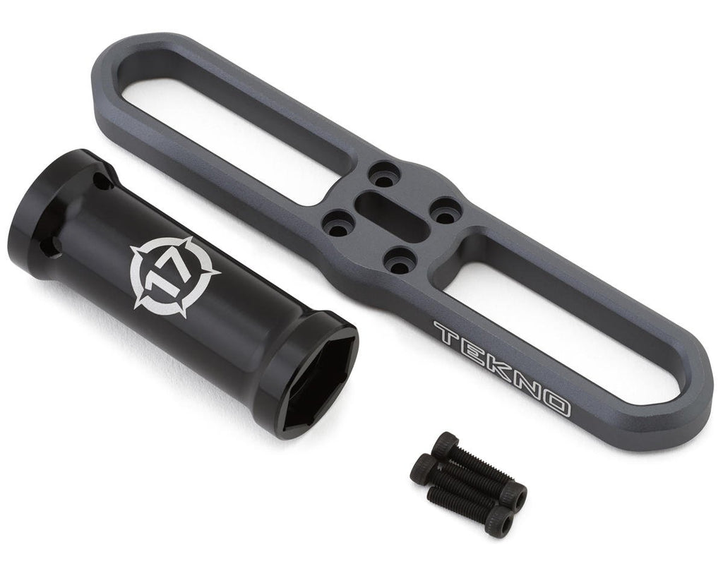 TKR1116B - Tekno RC 17mm Wheel Wrench & Shock Cap Tool image 0