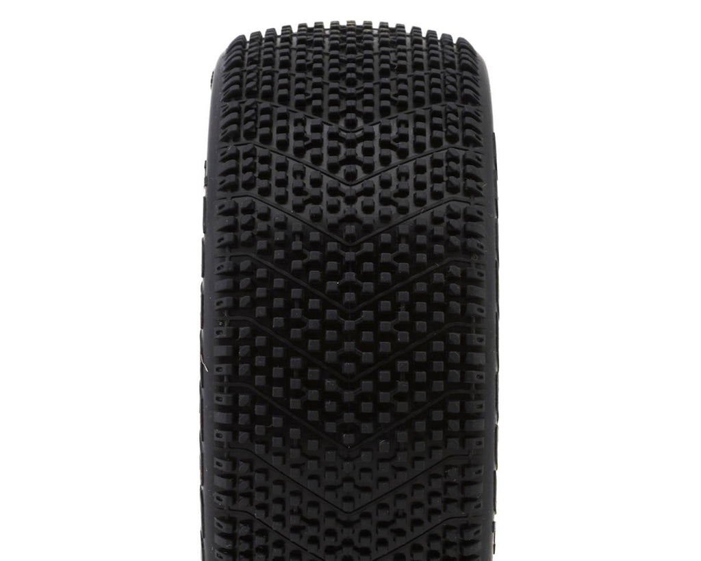 JConcepts Falcon Pre-Mounted 1/8th Buggy Tires (2) (Green) image 1