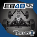TKR9005 - EB48 2.2 1/8th 4WD Competition Electric Buggy Kit image 0