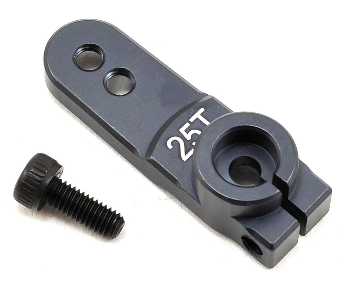 TKR5253B - Tekno RC Aluminum Single Sided Clamping Servo Horn (25T) image 0