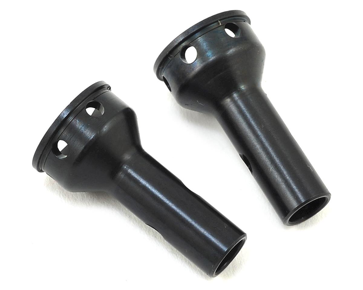 TKR8070 - Tekno RC Hardened Steel Stub Axles (2) (.4 CVA Driveshafts) image 0