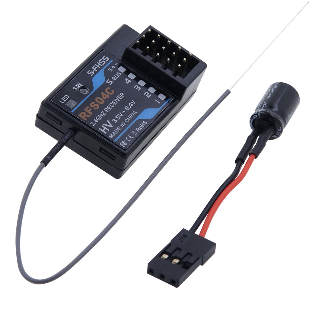 RFS04C 2.4G S-FHSS Compatible 4CH and SBUS RC Receiver Module