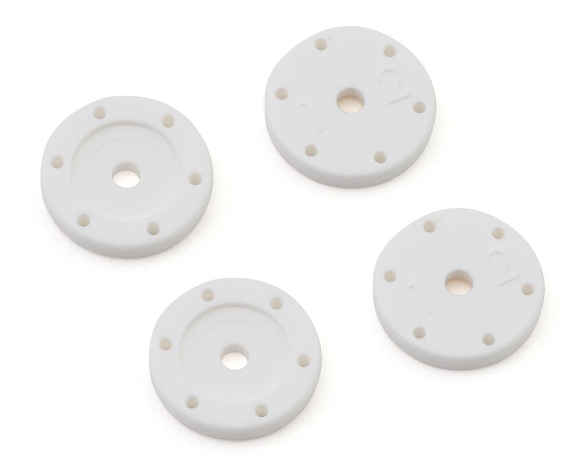 TKR6136 - Tekno RC 16mm Flat/Flat Shock Pistons (4) (6x1.2mm) image 0