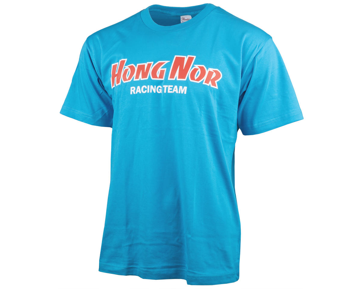 HongNor Racing Team T-Shirt (Light Blue) (XL)