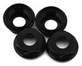 HongNor X5B Aluminum Shock Body Seal Retainers (Black) (4)