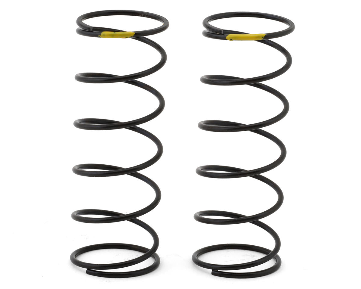 HongNor X5B 16mm Front Shock Springs (2) (Yellow/5.3lbs)