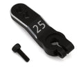 HongNor X5B Aluminum Clamping Servo Horn (Black) (25T/Futaba/ProTek)