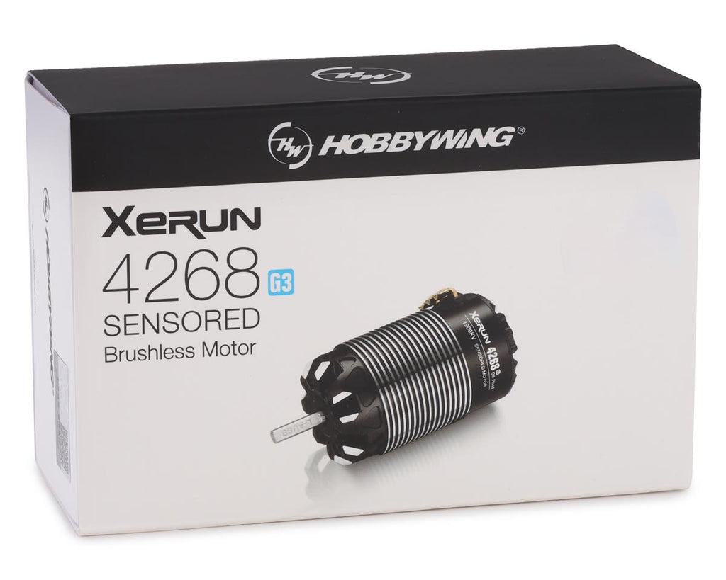 Hobbywing Xerun 4268SD G3 1/8 Scale Sensored Brushless Motor (2800kV)