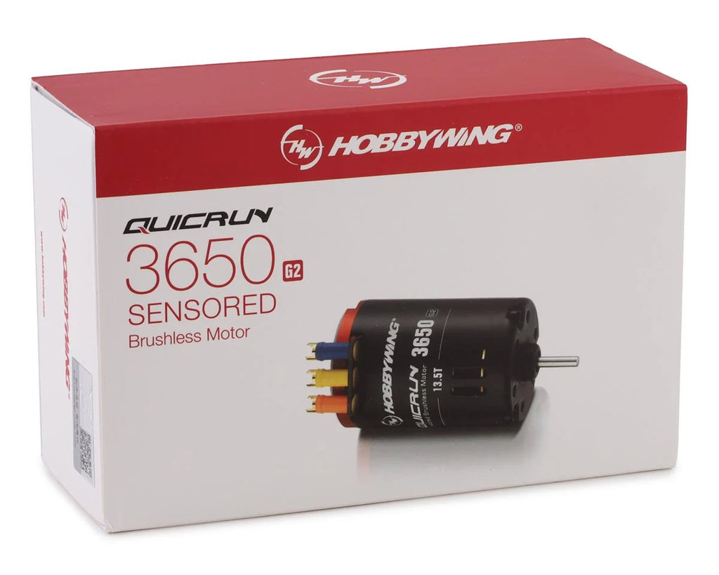 Hobbywing Quicrun 3650 G2 Sensored Brushless Motor (10.5T)