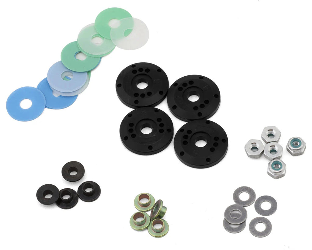 MIP 1/8 Bypass1 Hi-Flow Tapered Shock Piston Kit (4) (5-Hole x 1.3mm)