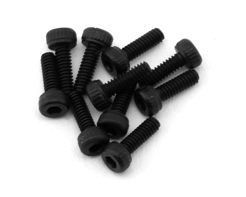 TKR1265 – M2x6mm Cap Head Screws (black, 10pcs)