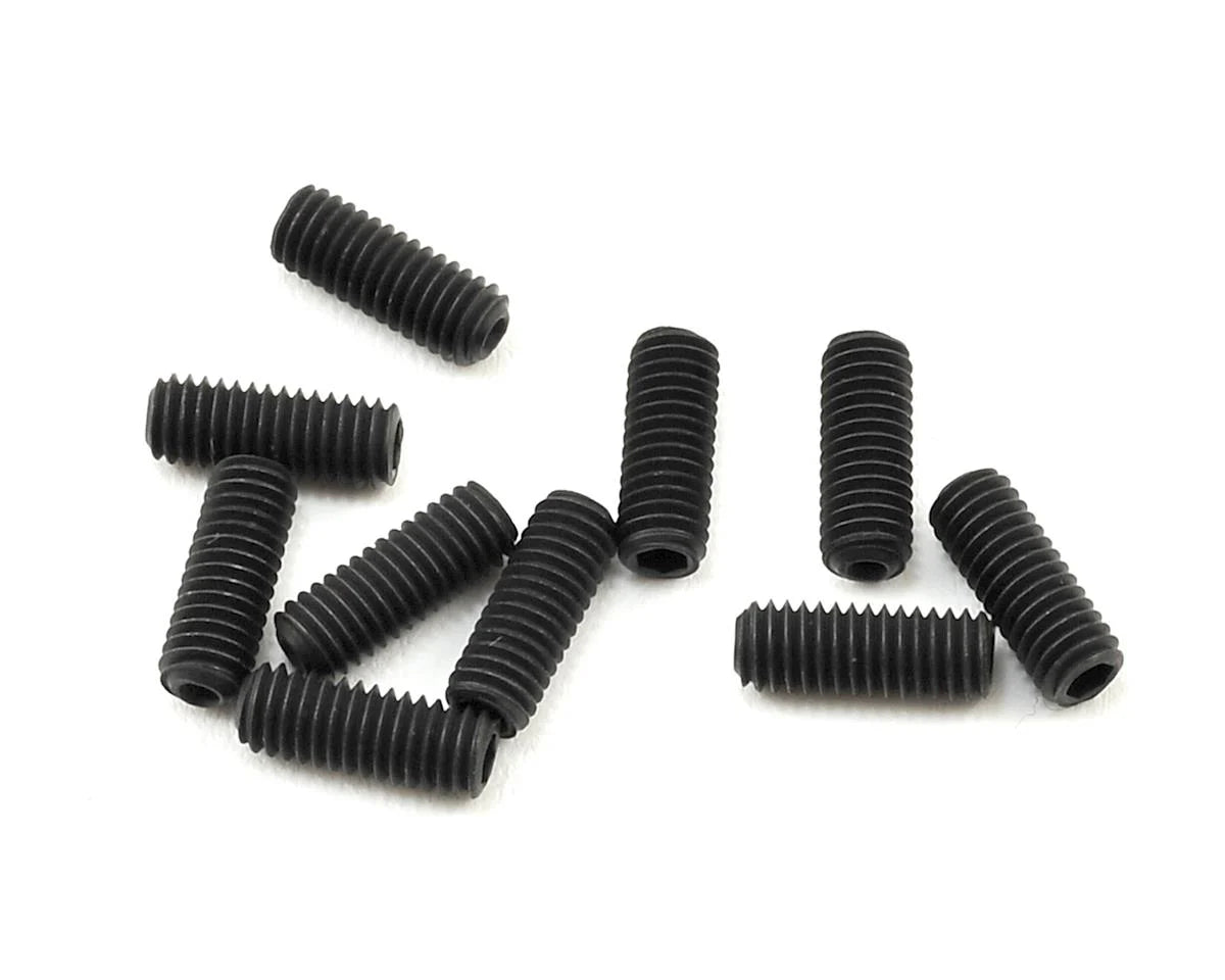 TKR1604 – M3x8mm Set Screws (black, 10pcs)
