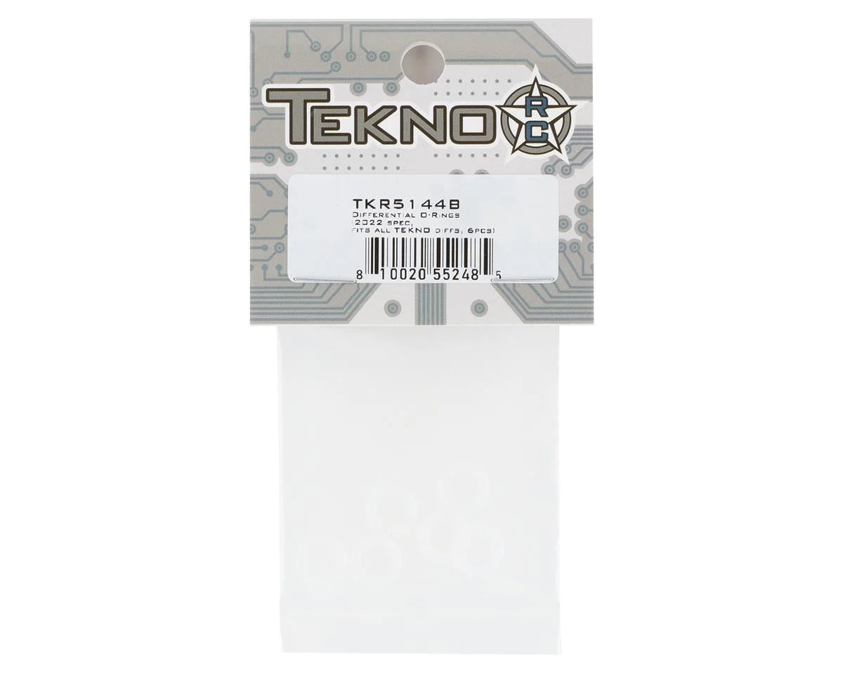 TKR5144B - Tekno RC 2022 Spec Differential O-Rings (6)
