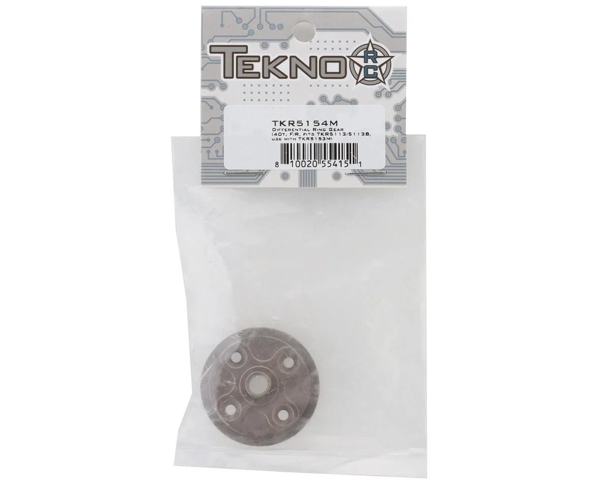 TKR5154M – Differential Ring Gear (40t, F/R, fits TKR5113/5113B, use with TKR5153M)