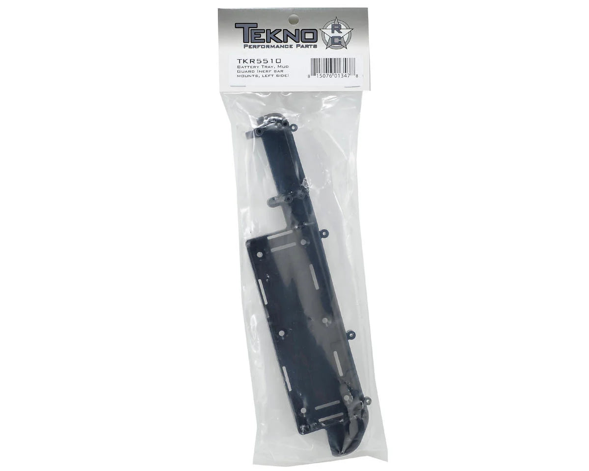 TKR5510 – Battery Tray, Mud Guard (w/nerf bar mounts, left side)