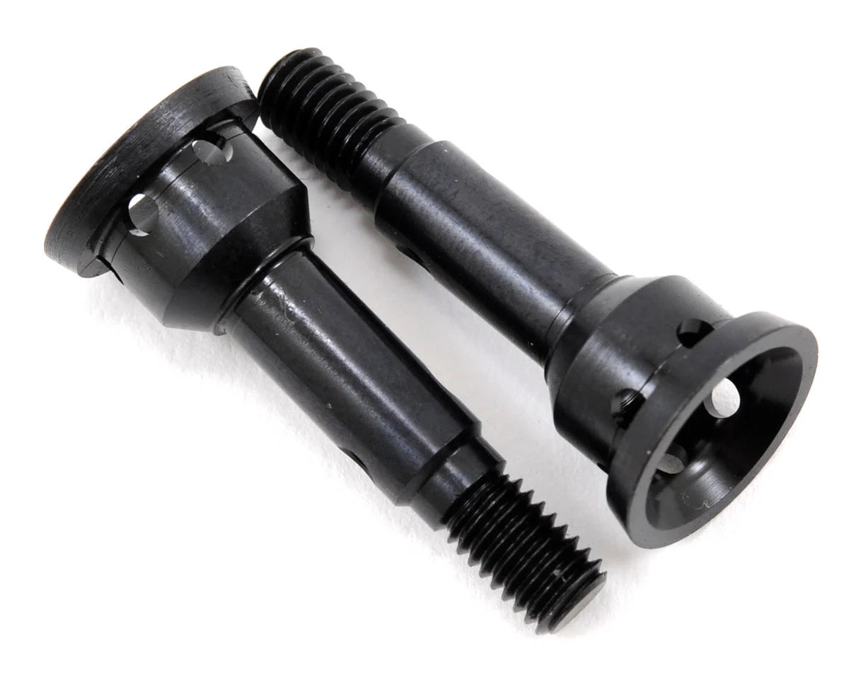TKR5570B – Stub Axles (SCT410, M5 thread, hardened steel, 2pcs)