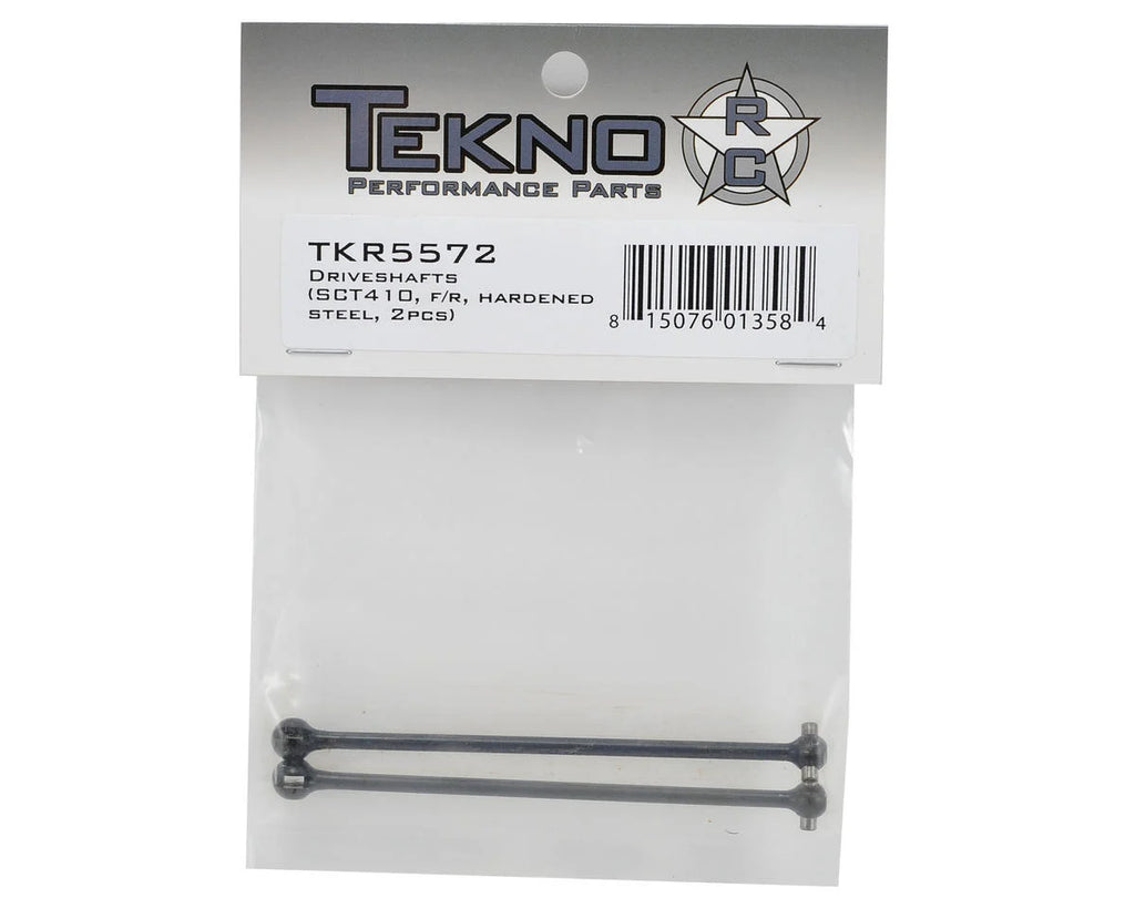 TKR5572 – Driveshafts (SCT/SL, front/rear, hardened steel, 2pcs)
