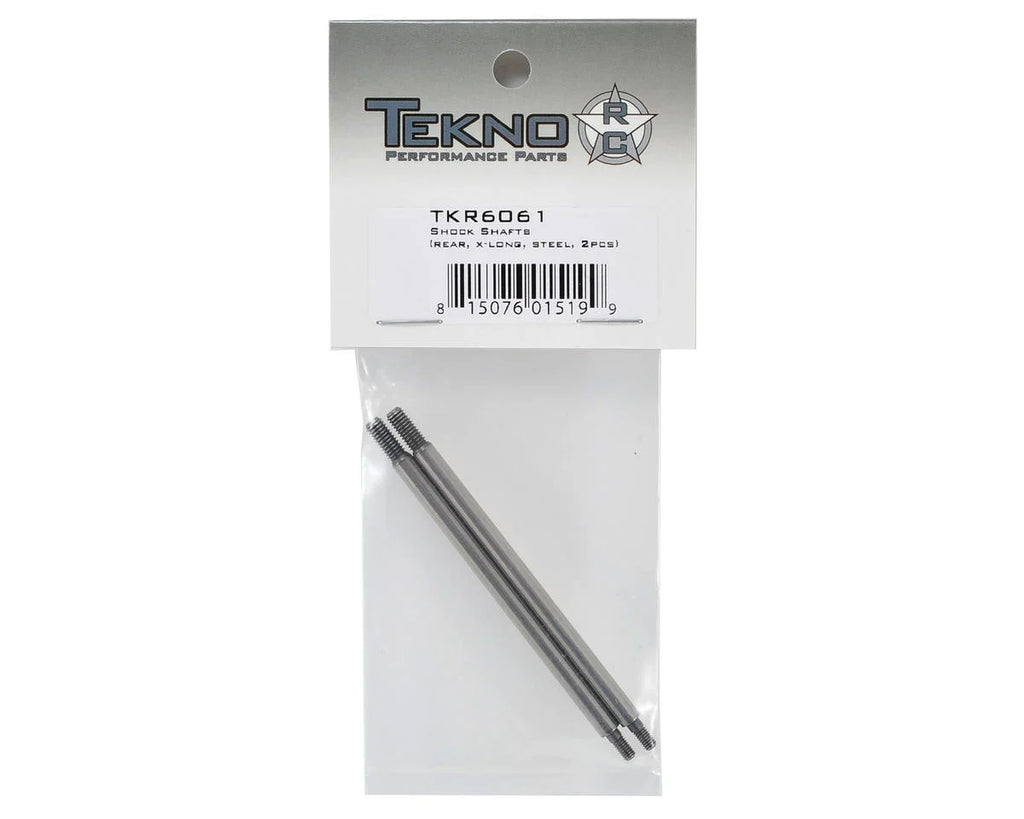 TKR6061 - Tekno RC Rear Steel X-Long Shock Shafts (2)