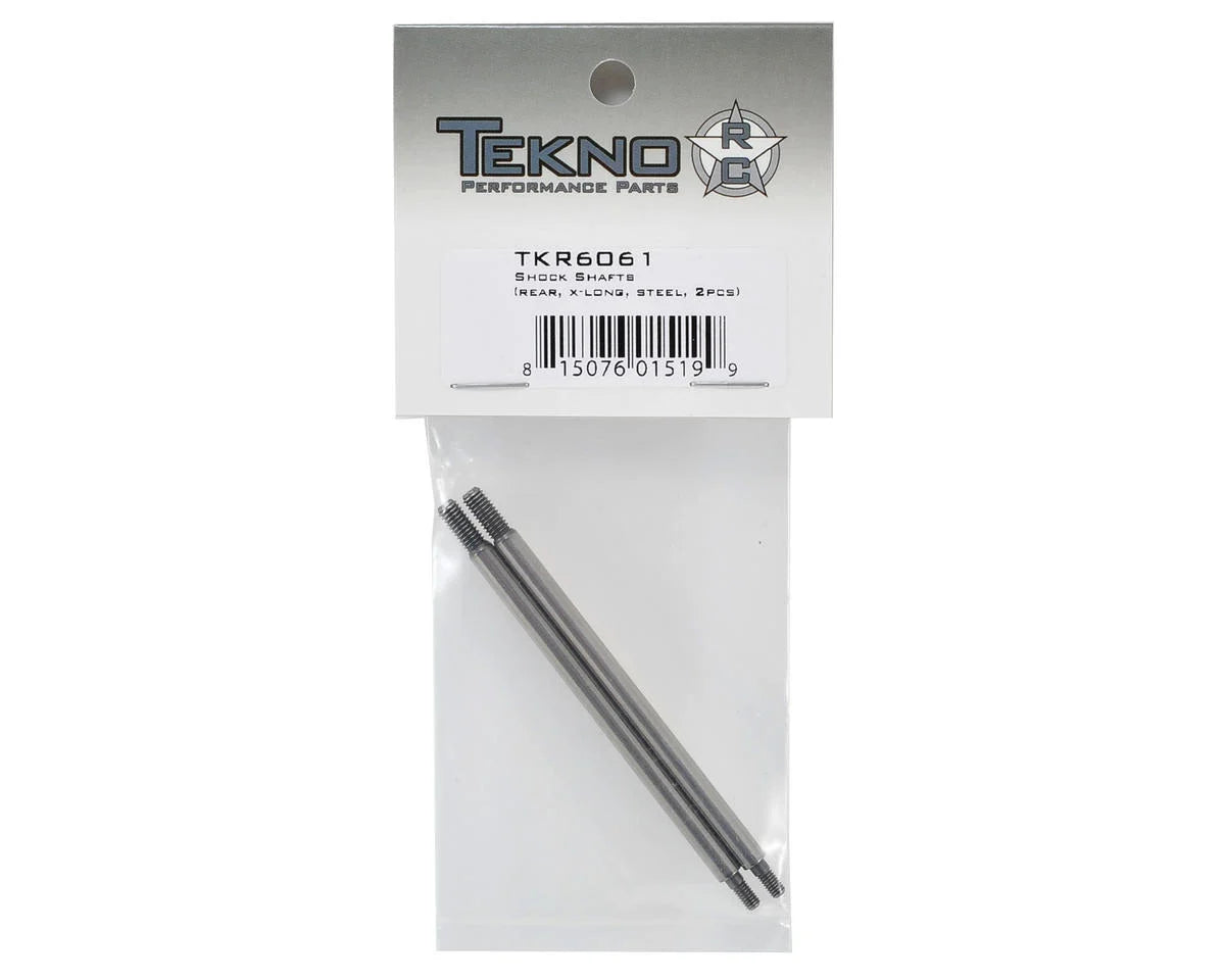 TKR6061 - Tekno RC Rear Steel X-Long Shock Shafts (2)