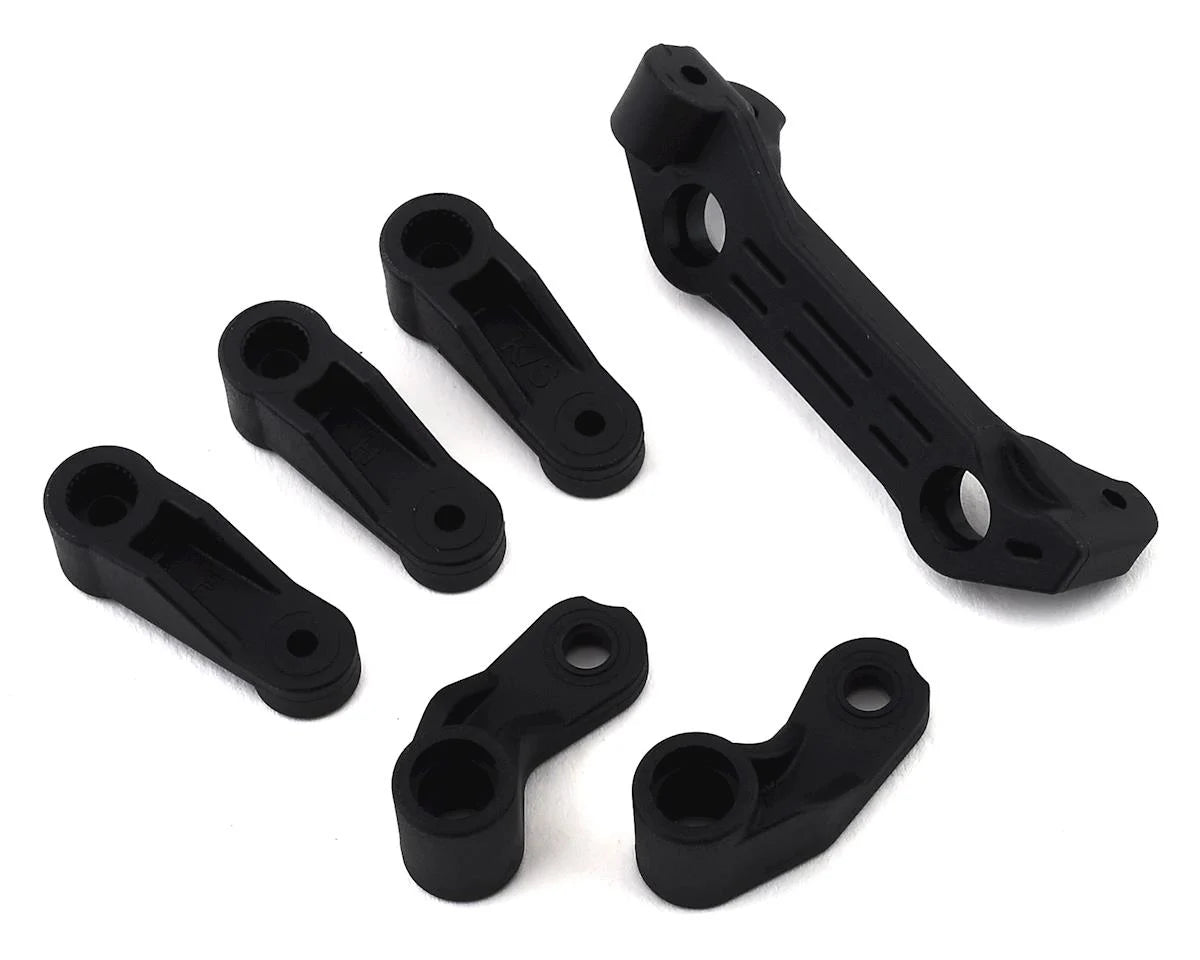 TKR6526C – Bell Cranks, Servo Horns, Ackerman Plate (revised, EB410.2)