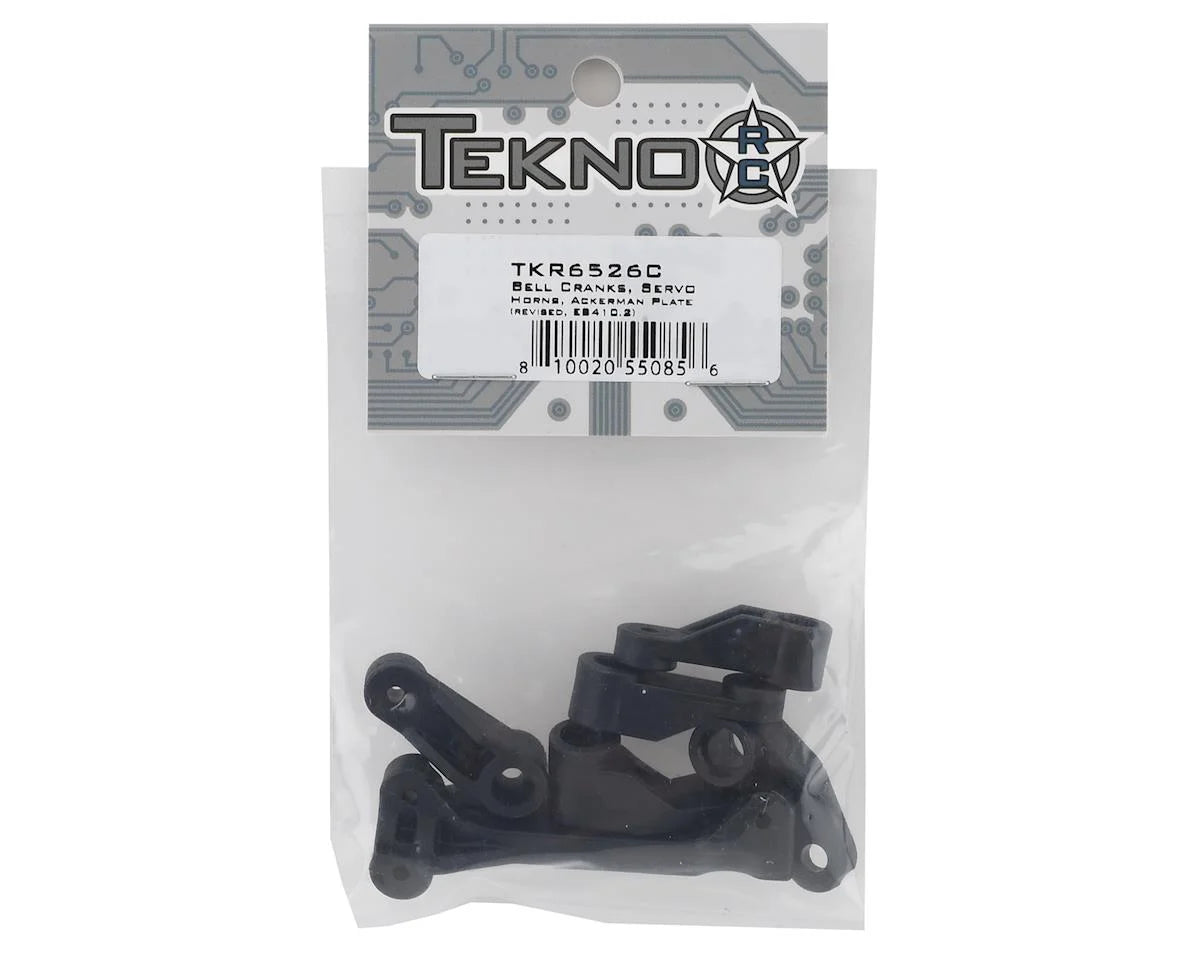 TKR6526C – Bell Cranks, Servo Horns, Ackerman Plate (revised, EB410.2)