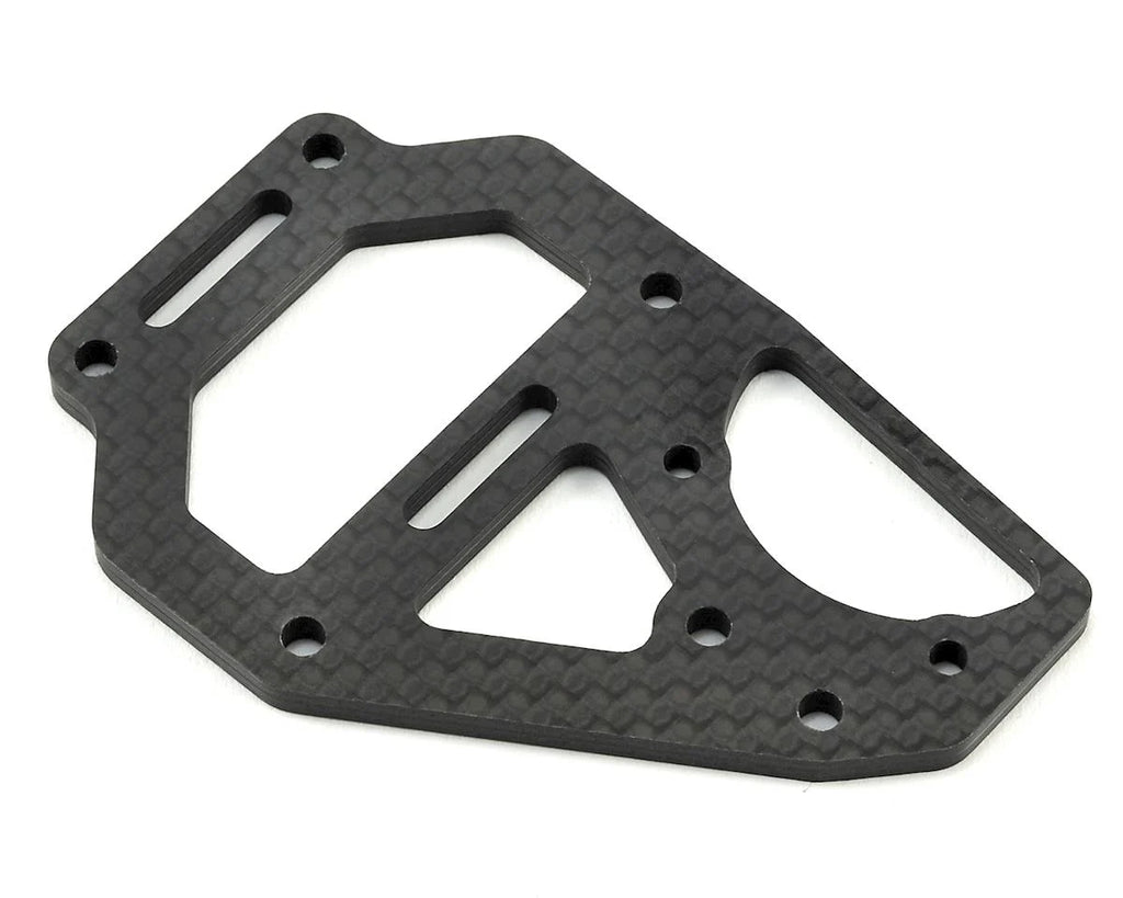 TKR6635C – Center Diff Top Plate and Fan Mount (carbon fiber, EB410)