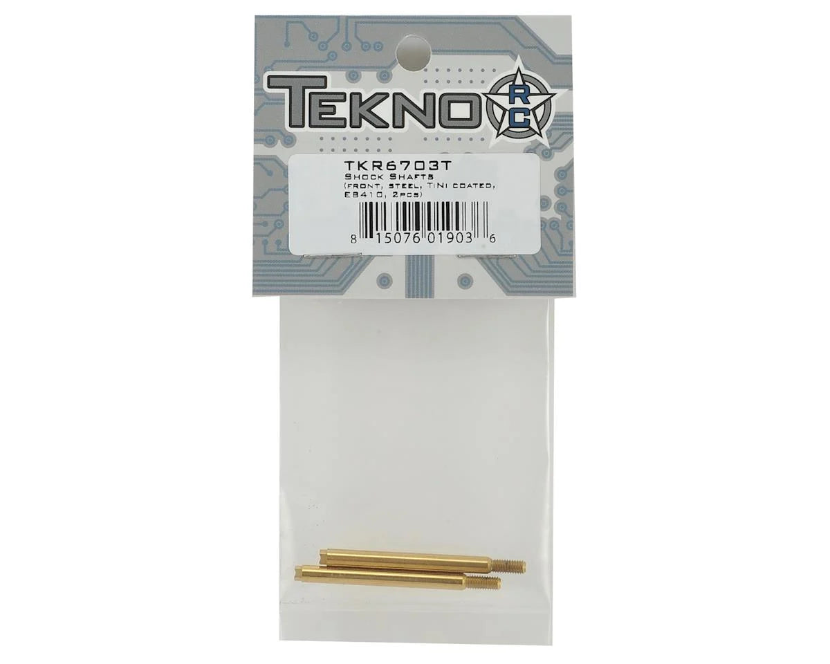 TKR6703T – Shock Shafts (front, steel, TiNi coated, EB410, 2pcs)