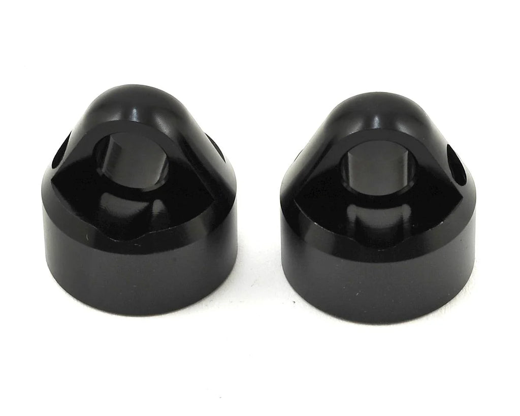 TKR6712A – Shock Caps (7075, emulsion, black ano, 2pcs)