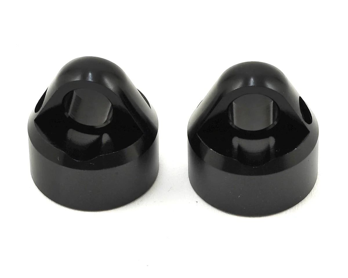 TKR6712A – Shock Caps (7075, emulsion, black ano, 2pcs)