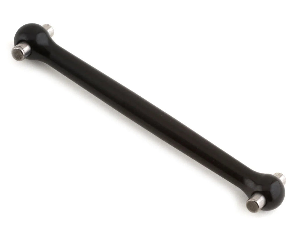 TKR7099 – Tapered Driveshaft (center, rear, 7075, black ano, SCT410SL)