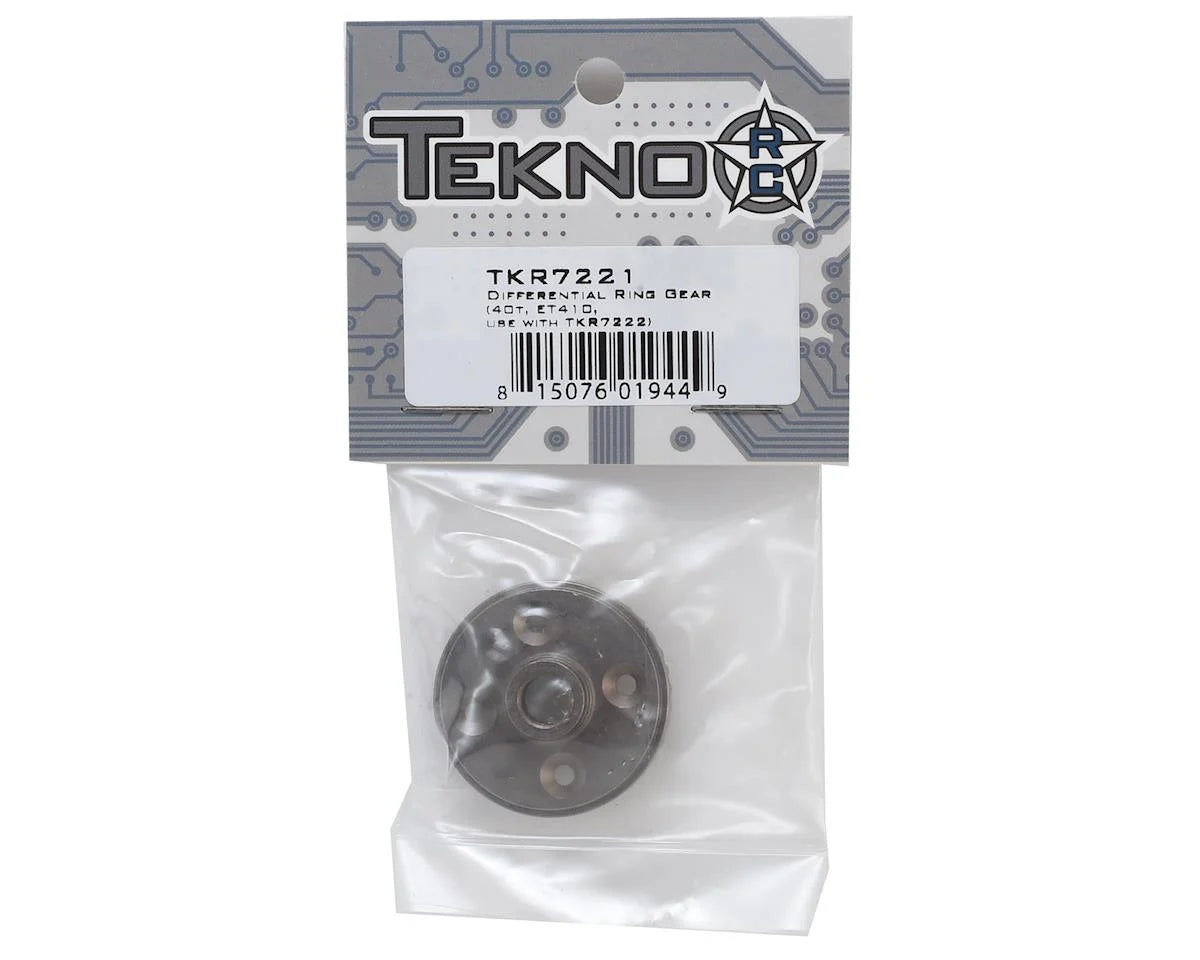 TKR7221 – Differential Ring Gear (40t, ET410, use with TKR7222)