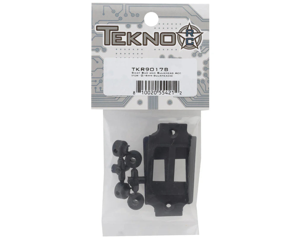 TKR9017B - Tekno RC NB48/EB48 2.1 Sway Bar & Bulkhead Accessories (2)