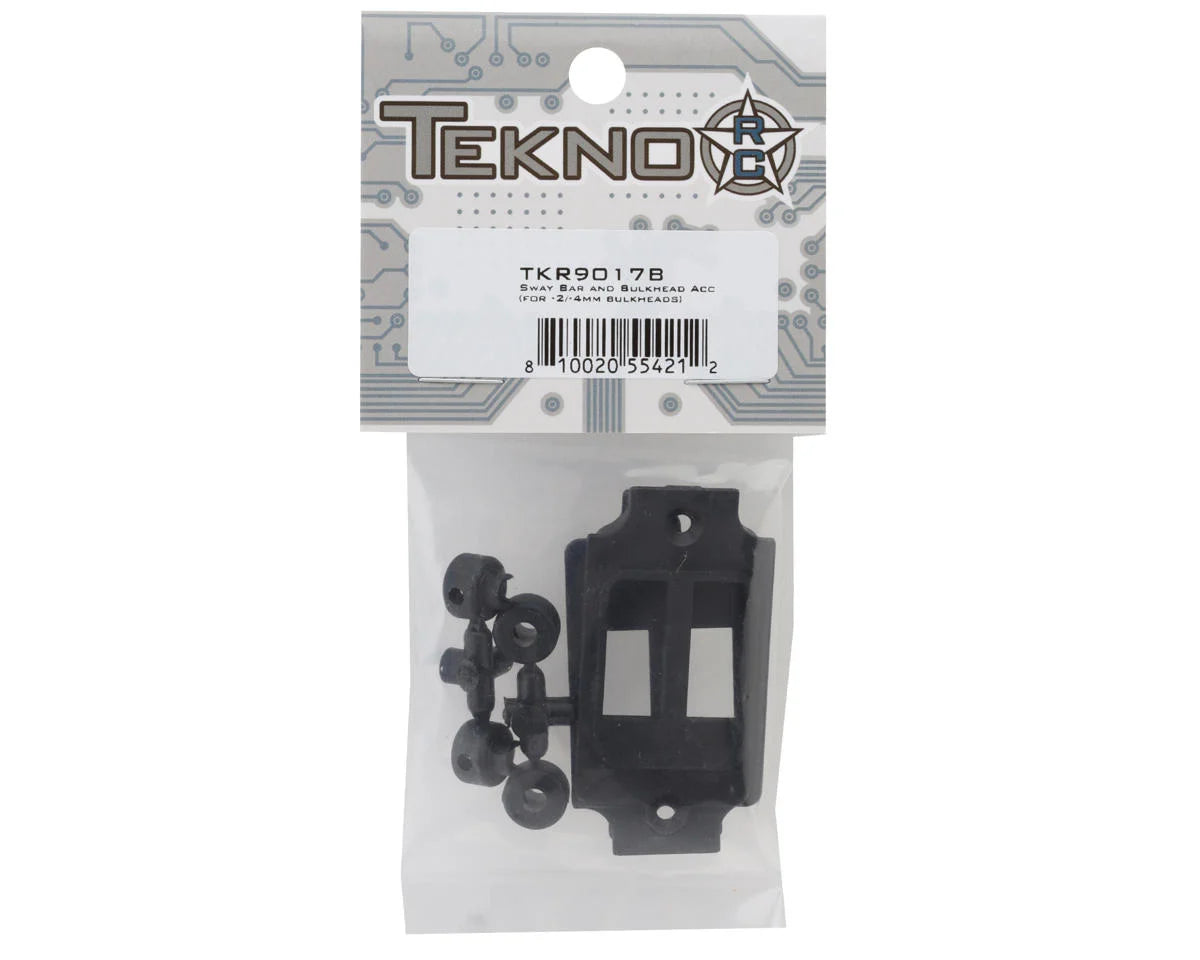 TKR9017B - Tekno RC NB48/EB48 2.1 Sway Bar & Bulkhead Accessories (2)