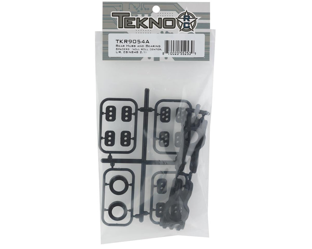 TKR9054A – Rear Hubs and Bearing Spacers (adj. roll center, L/R, EB/NB48 2.1)