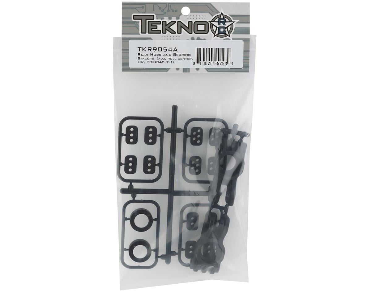 TKR9054A – Rear Hubs and Bearing Spacers (adj. roll center, L/R, EB/NB48 2.1)