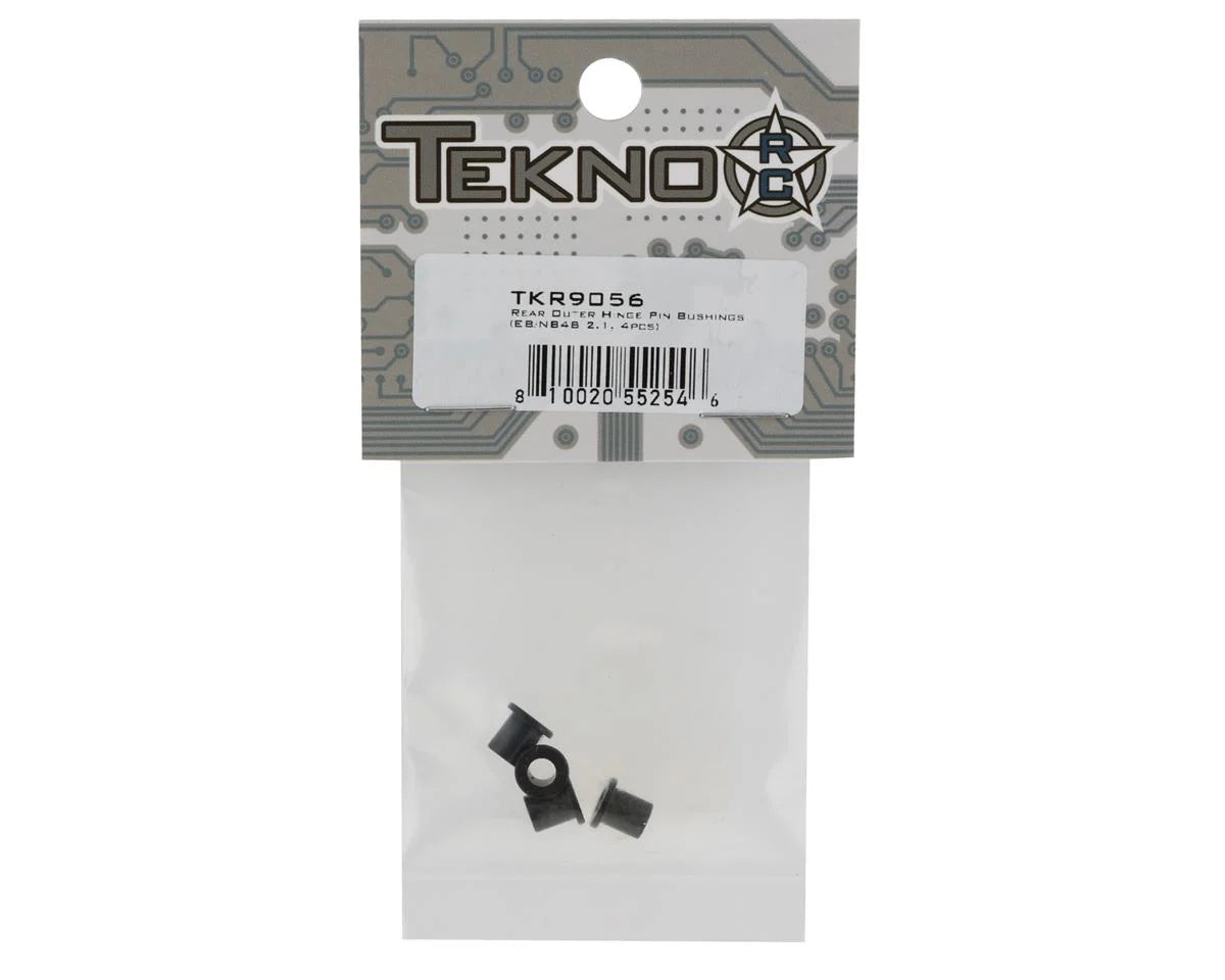 TKR9056 - Tekno RC Rear Outer Hinge Pin Bushings (4)