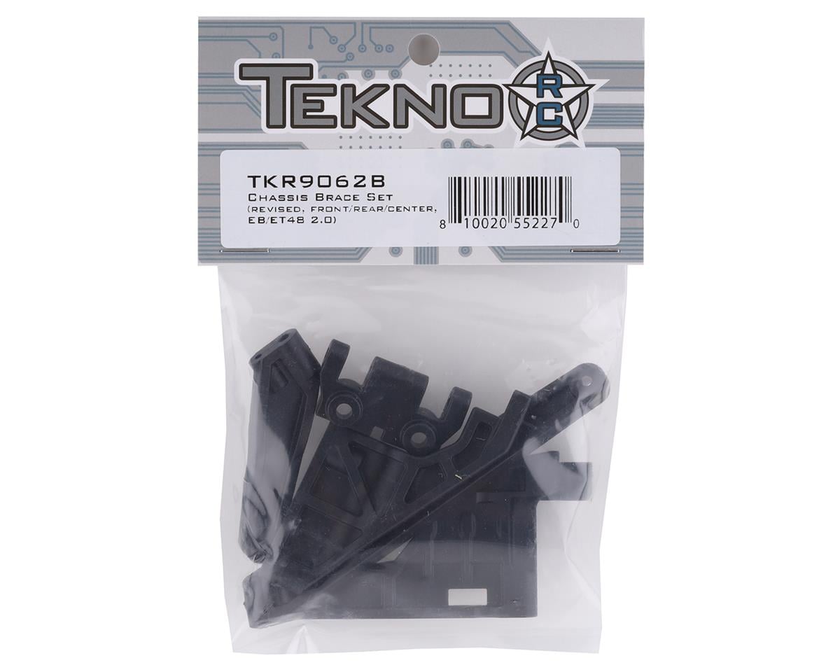 TKR9062B - Tekno RC EB48 2.0 Revised Chassis Brace Set