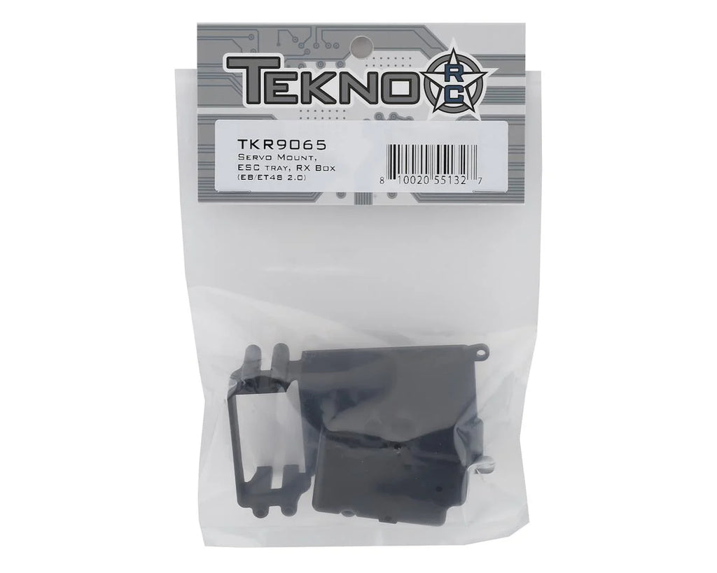 TKR9065 – Servo Mount, ESC tray, RX Box (EB/ET48 2.0)