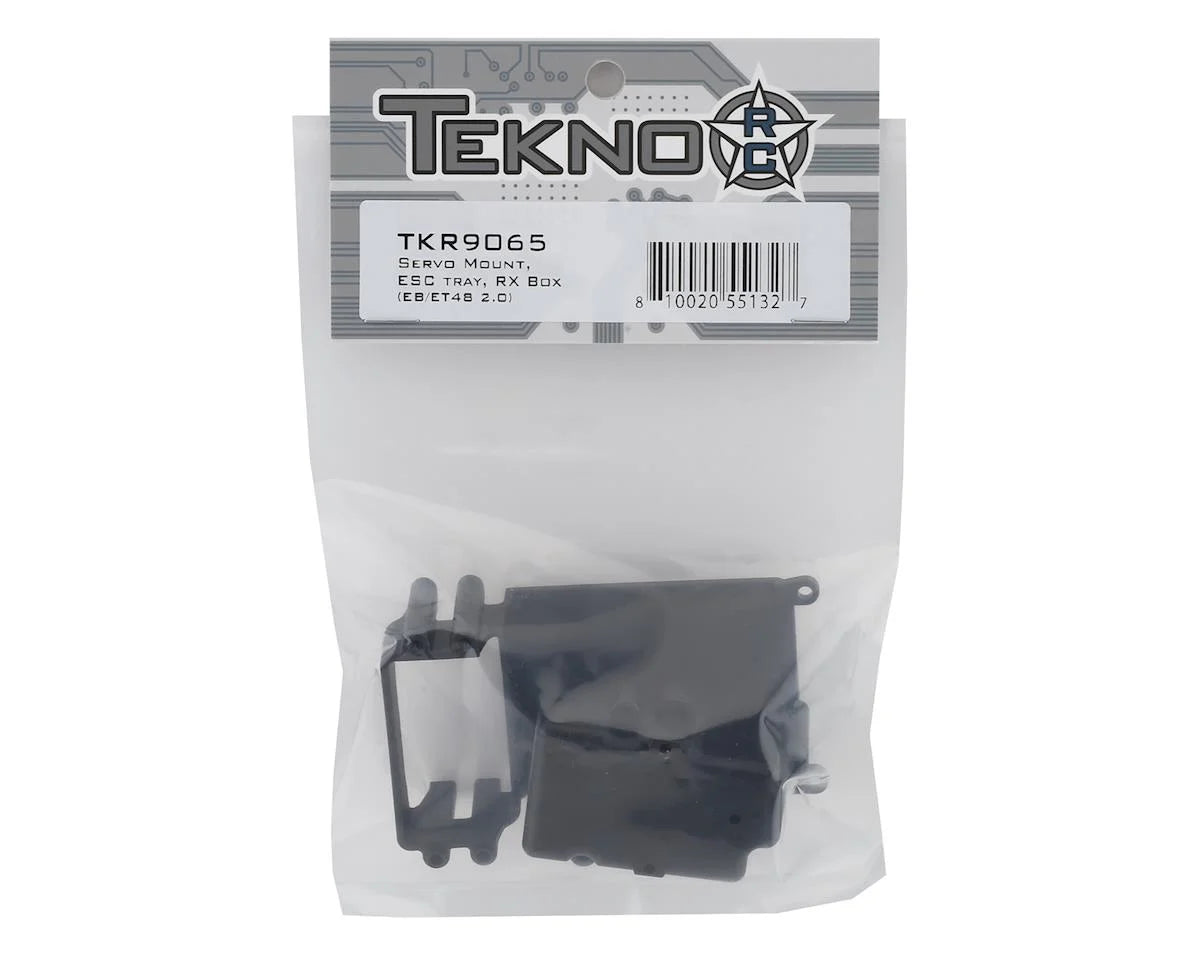 TKR9065 – Servo Mount, ESC tray, RX Box (EB/ET48 2.0)