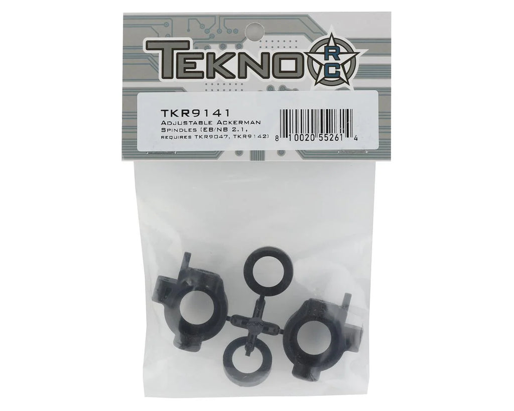 TKR9141 – Adjustable Ackerman Spindles (EB/NB 2.1, requires TKR9047, TKR9142)